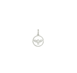 Pingente Prata Espírito Santo 12 mm