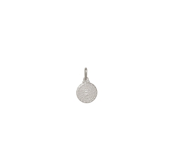 Pingente Prata Pai Nosso 11 mm