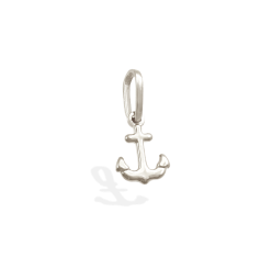 Pingente Prata Âncora 8 mm