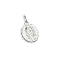 Pingente Prata Nossa Senhora de Guadalupe
