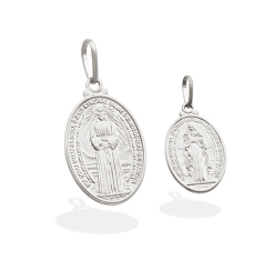 Medalha Nossa Senhora das Lágrimas - Prata