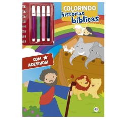 Livro Colorindo Histórias Bíblicas