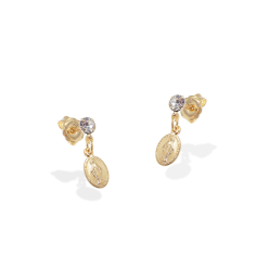 Brinco com Strass Nossa Senhora das Graças