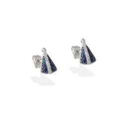 Brinco Prata Nossa Senhora Aparecida 12 mm