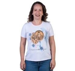 Blusa Medalha Nossa Senhora das Graças