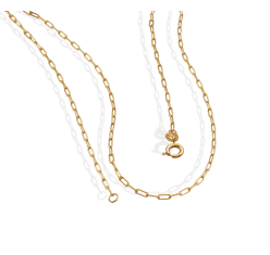 Corrente Cartie Diamantada 60 cm