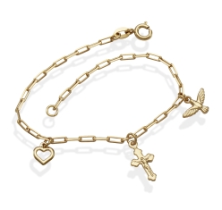 Pulseira Amor, Fé e Paz