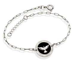 Pulseira Medalha Espírito Santo - Prata