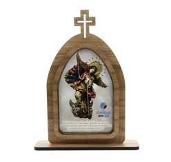Capela Nossa Senhora do Apocalipse Carvalho - 20cm