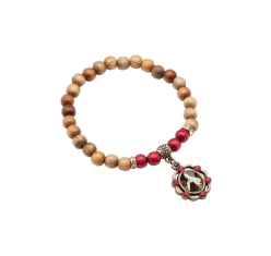 Pulseira Feminina Madeira Santa Teresinha