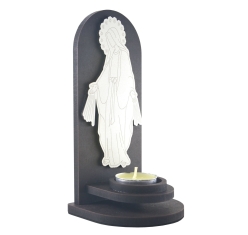 Porta Velas em MDF Nossa Senhora das Graças