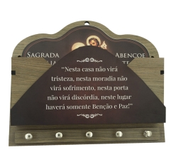 Porta Chaves e Cartas Sagrada Família