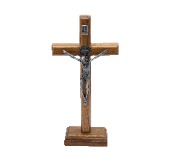 Crucifixo Onix São Bento 19 cm