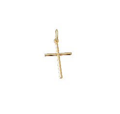 Pingente Cruz Palito 24 mm