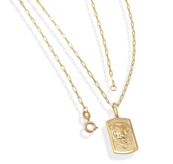 Conjunto Leão de Judá com Corrente Cartier