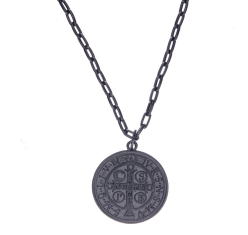 Corrente Medalha São Bento - Onix