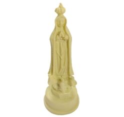 Imagem Nossa Senhora de Fátima Marfim - 10cm