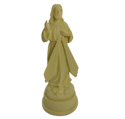 Imagem Jesus Misericordioso Marfim - 10cm