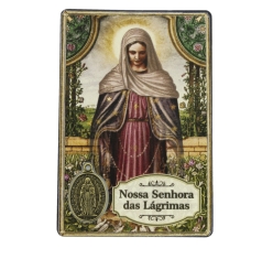 Cartão Nossa Senhora das Lágrimas