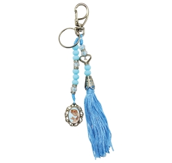 Chaveiro de Bolsa Mães que Oram pelos Filhos