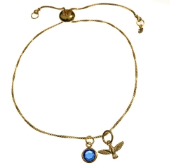 Pulseira Espírito Santo Pedra Azul
