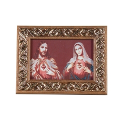Quadrinho de Mesa com Vidro Sagrado Coração