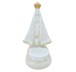 Incensário Nossa Senhora Aparecida - Creme