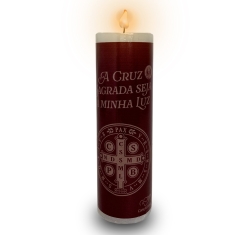 Vela São Bento Vidro