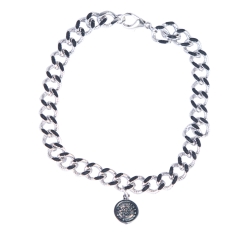 Pulseira Diamantada Inox São Bento
