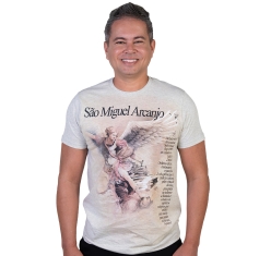 Camiseta Slim São Miguel Arcanjo - Toque de Outono