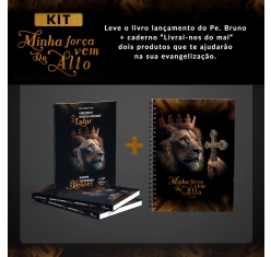 Kit Minha Força Vem do Alto