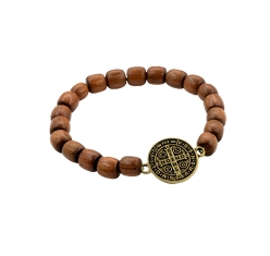 Pulseira São Bento Madeira
