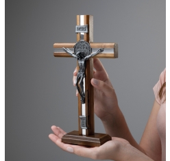Crucifixo São Bento Espelhado