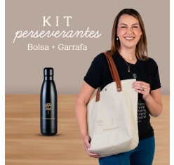 Kit Perseverantes - Bolsa + Garrafa