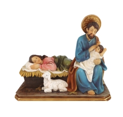 Imagem Maria Dormindo Deixamos a Mãe Descansar 15 cm de altura
