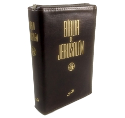 Bíblia de Jerusalém - Média Zíper