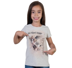 Baby Look Infantil São Miguel Arcanjo - Toque de Outono