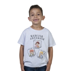 Camiseta Infantil Santos Arcanjos