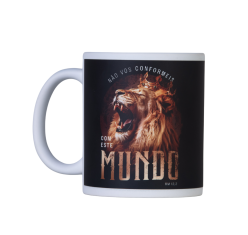 Caneca Não Vos Conformeis com este Mundo