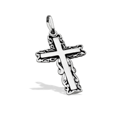 Pingente Crucifixo - Prata