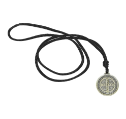 Cordão Medalha São Bento Ouro Velho