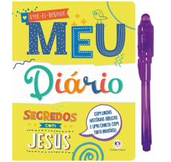 Livro Meu Diário - Segredos com Jesus