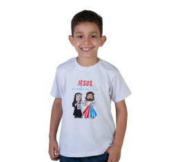 Camiseta Infantil Jesus Misericordioso
