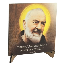 Quadrinho de Mesa Pe Pio
