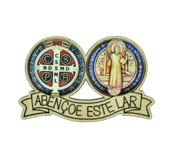 Imã de Geladeira Medalha São Bento