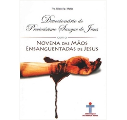 Livro Devocionário Novena das Mãos Ensanguentadas de Jesus