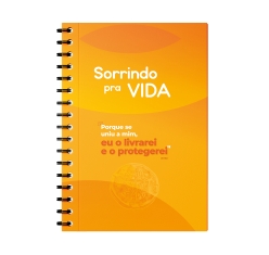 Caderno Sorrindo Pra Vida