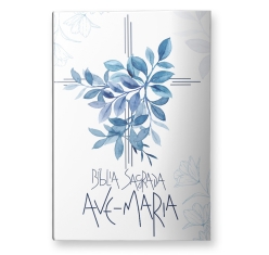 Bíblia Sagrada Ave-Maria - Capa Flores