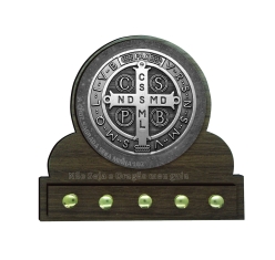 Porta-Chaves Medalha São Bento e Oração