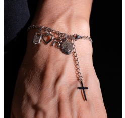 Pulseira Inox Fé